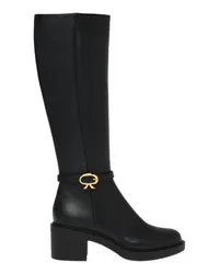 Gianvito Rossi Stiefel Ribbon Dumont Black