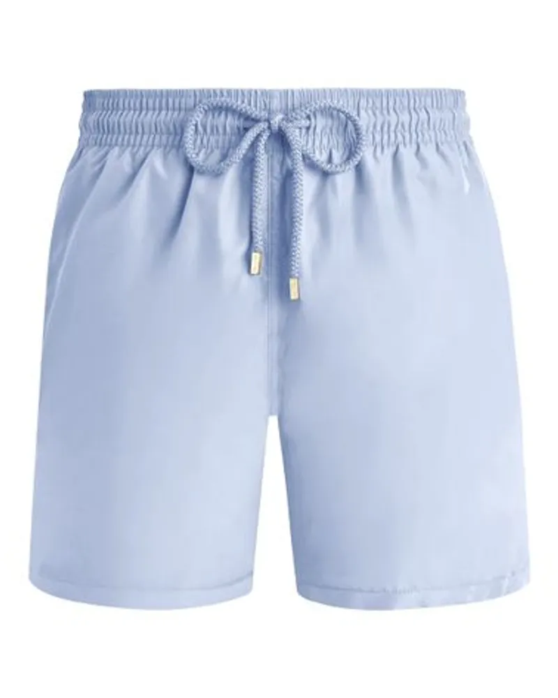 Vilebrequin Einfarbige Badeshorts Blue