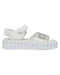 Roger Vivier Sandalen Viv'go Thick Trekky 35 White