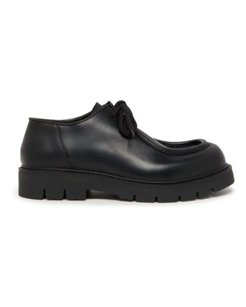 Bottega Veneta Schnürschuhe Haddock Black