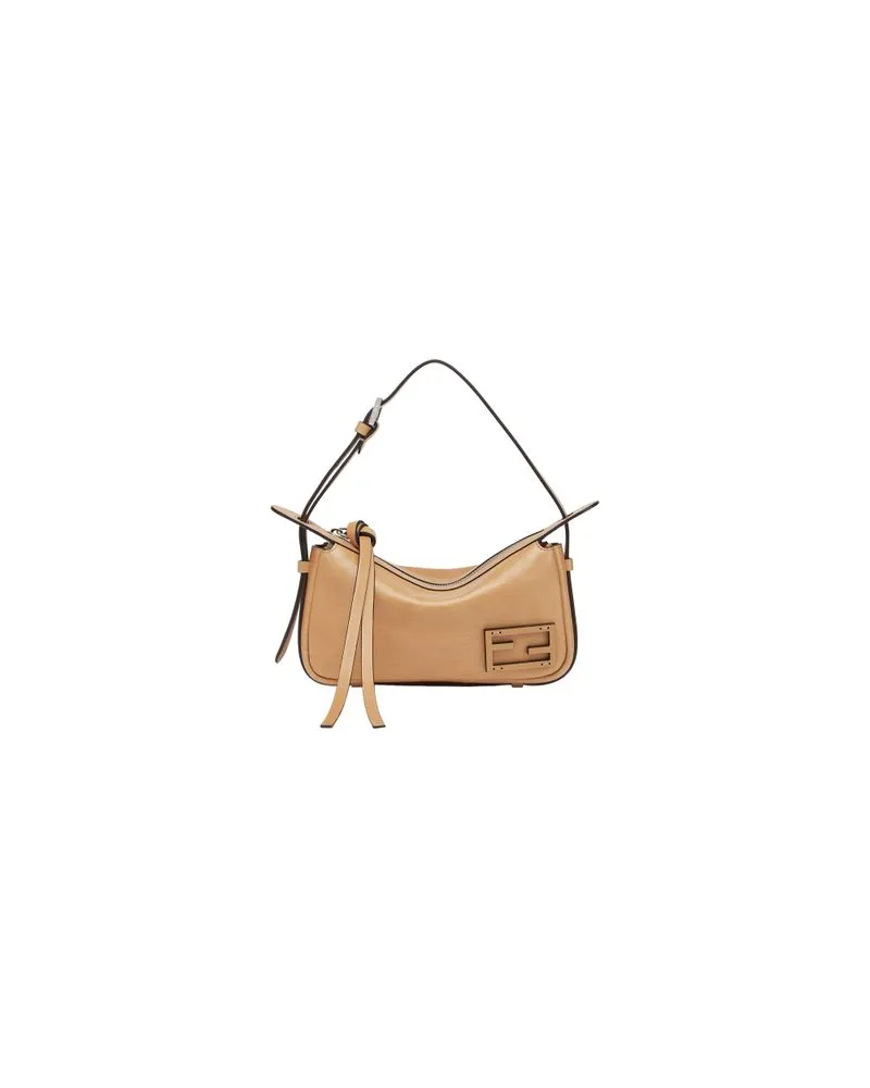 Fendi Simply Fendi Mini Tasche Brown