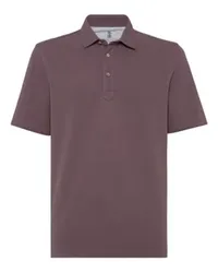 Brunello Cucinelli Poloshirt Purple