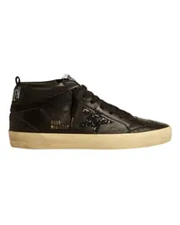 Golden Goose Mid Star Sneakers Black