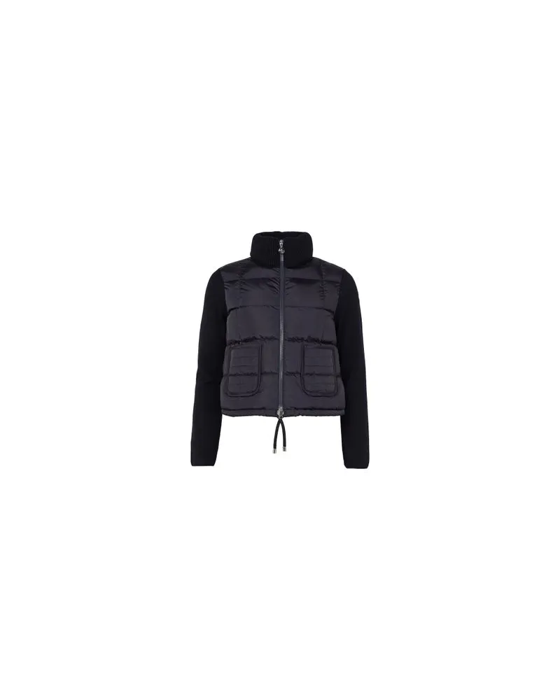Moncler Bi-material jacket Navy