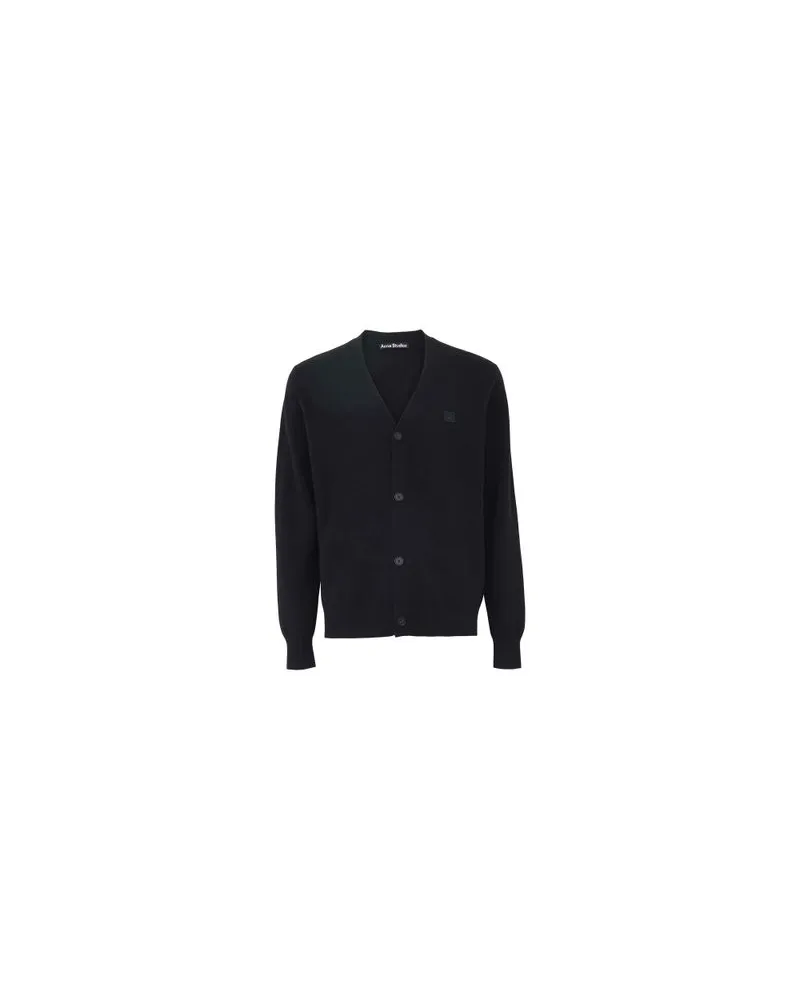 Acne Studios Cardigan Keve New Face Black