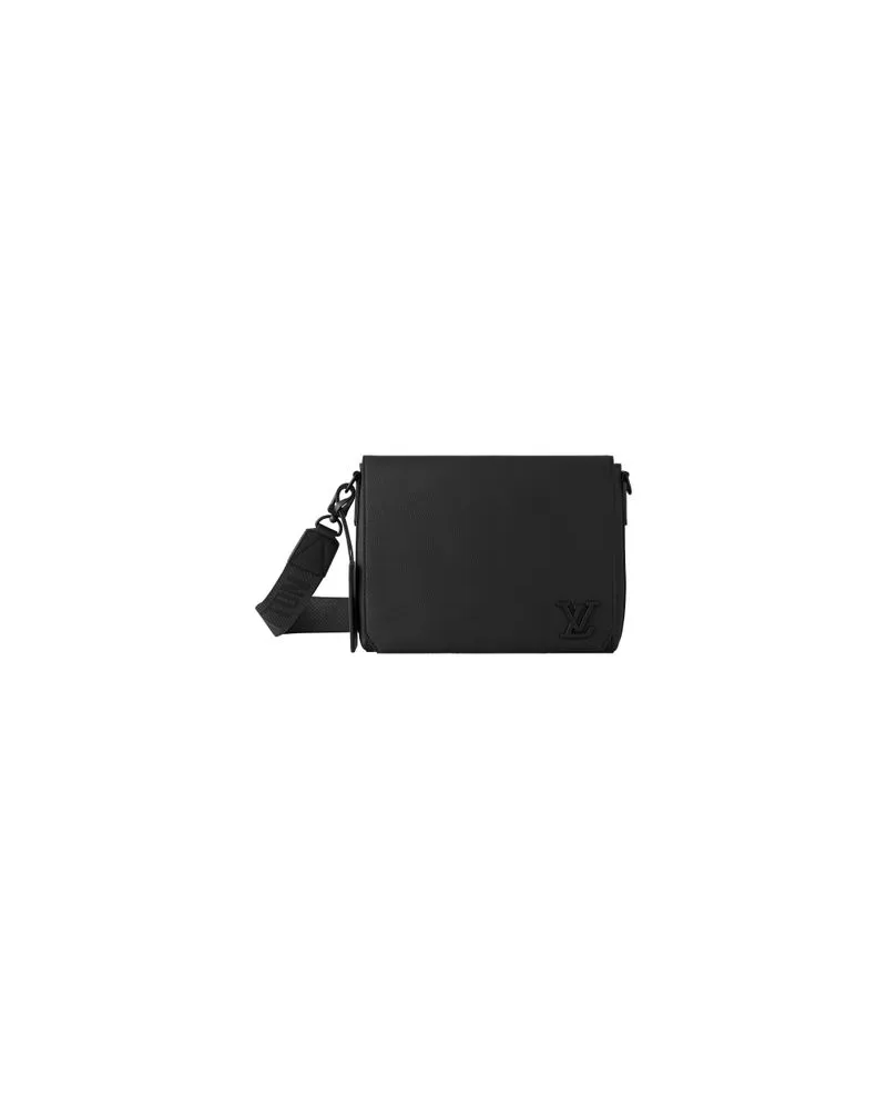 Louis Vuitton Takeoff Messenger Tasche Black