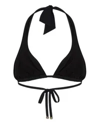 Dolce & Gabbana Gepolstertes Triangel-Bikinitop Black