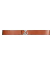 Zadig & Voltaire Gürtel ZV Initiale La Belt Brown