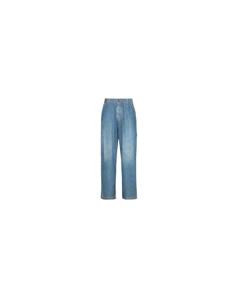 Maison Margiela Jeans mit Americana-Waschung Blue