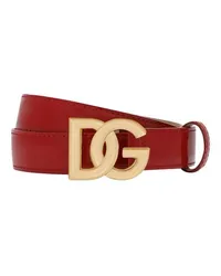 Dolce & Gabbana Gürtel Red