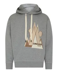 Moncler Hoodie mit Logo Grey