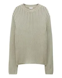 Filippa K Gerippter Pullover Green