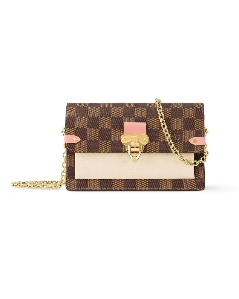 Louis Vuitton Vavin Chain Geldbörse Brown
