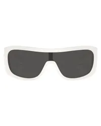 Dolce & Gabbana DG4454 Rechteckige Sonnenbrille White