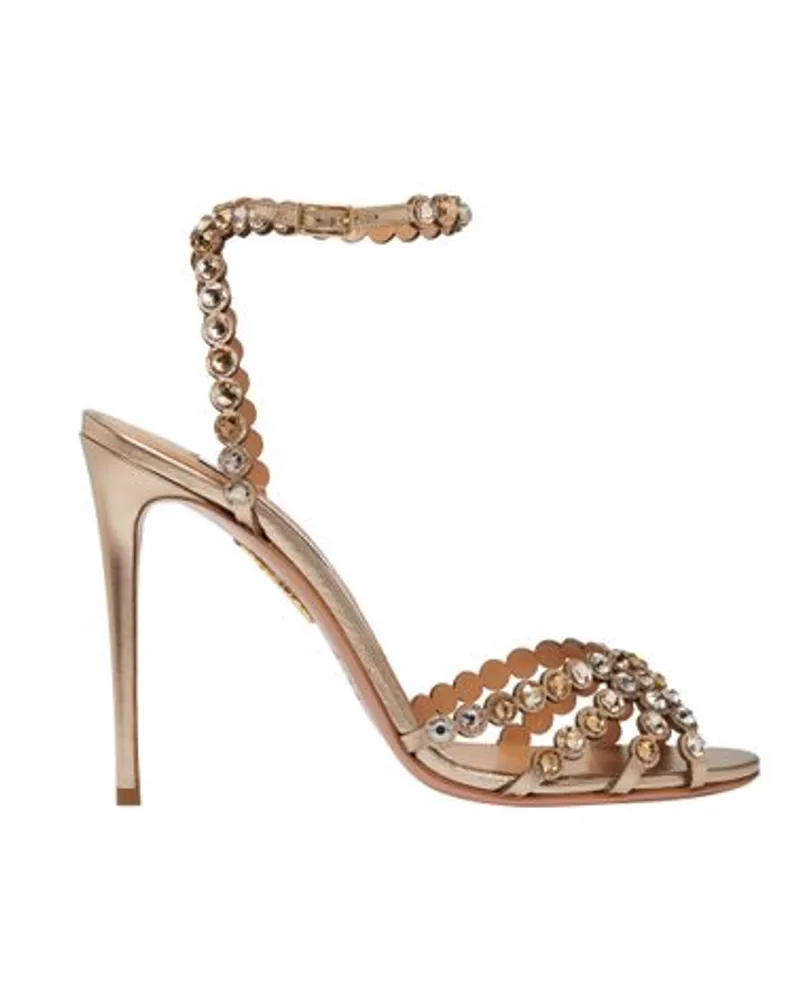 Aquazzura Sandalen Tequila 105 Gold