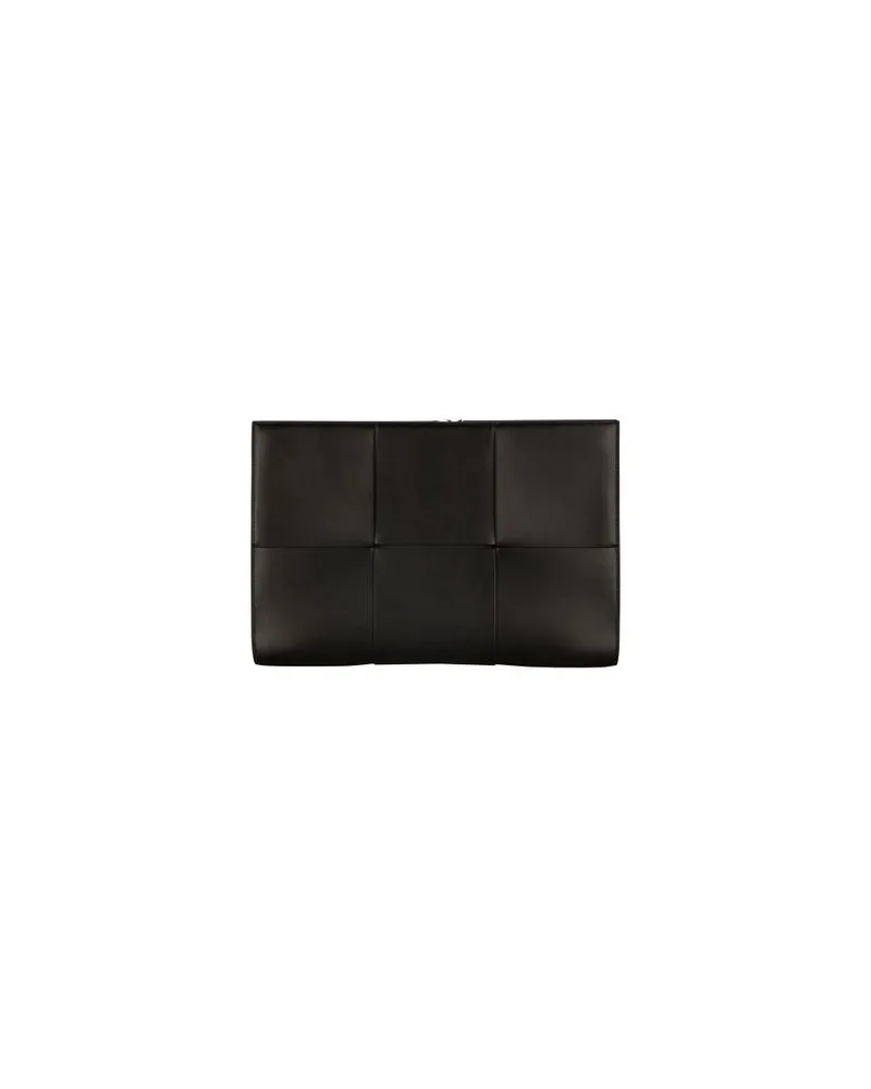 Bottega Veneta Arco Briefcase Black