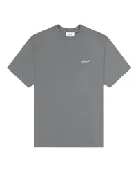 Axel Arigato Kurzarm-T-Shirt Honor Washed Grey