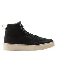 Woolrich Halbhohe klassische Tennis-Sneaker Black