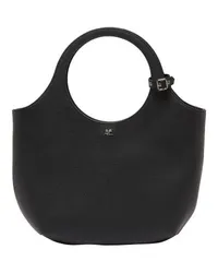 Courrèges Mittelgroße Ledertasche Holy Black