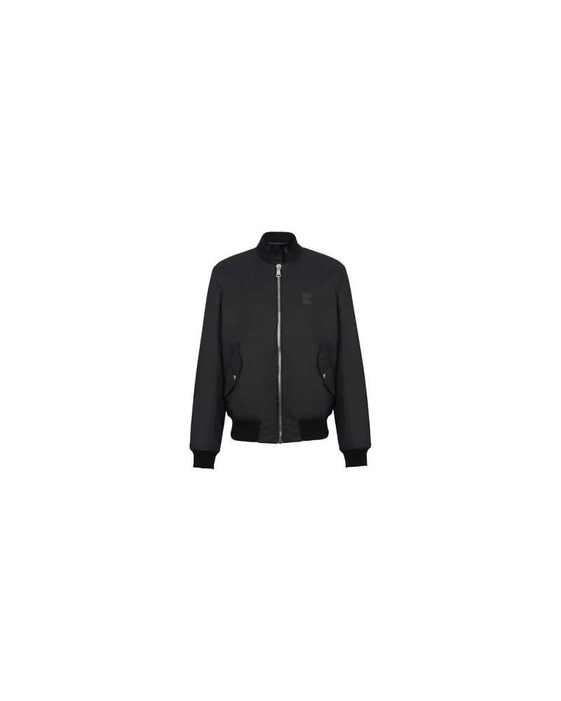 Balmain Bomberjacke mit Logo PB Black