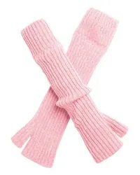 Barrie Fingerlose Handschuhe Pink