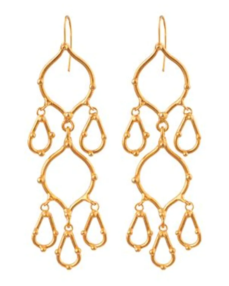 Sylvia Toledano Ohrringe Arabesque Gold