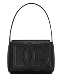 Dolce & Gabbana Schultertasche DG Logo Bag Black