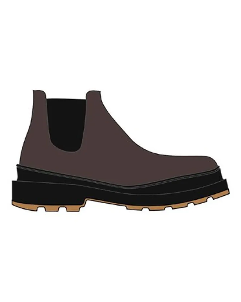 Camper Chelsea-Stiefeletten Brutus Trek Brown