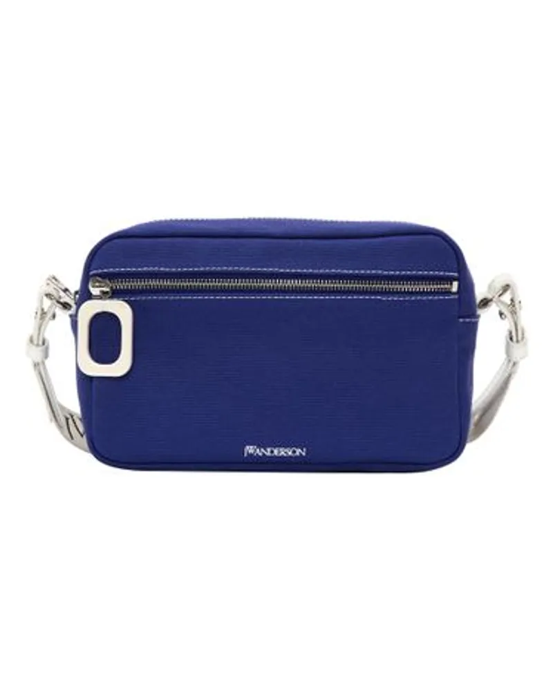 J.W.Anderson Umhängetasche mit JWA-Zipper Camera Bag Blue