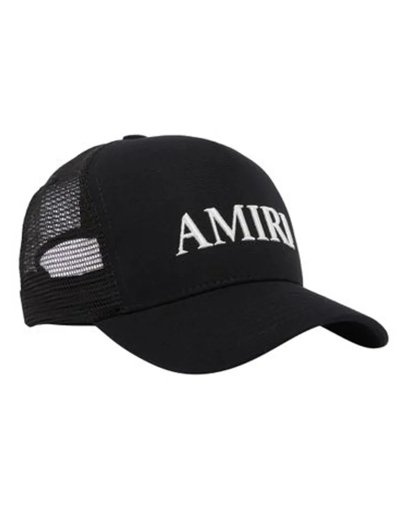 Amiri Trucker-Kappe mit Logo Amiri Core Black