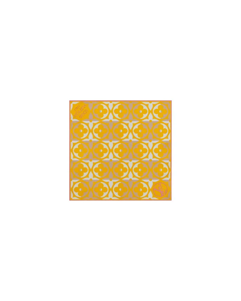 Louis Vuitton Chequer Gram Square 45 Yellow