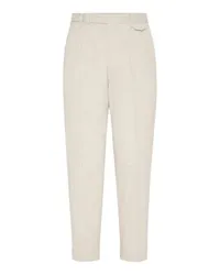 Brunello Cucinelli Hose in Leisure Fit Beige