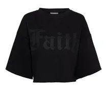 Sweatshirt Faith mit kurzem Schnitt