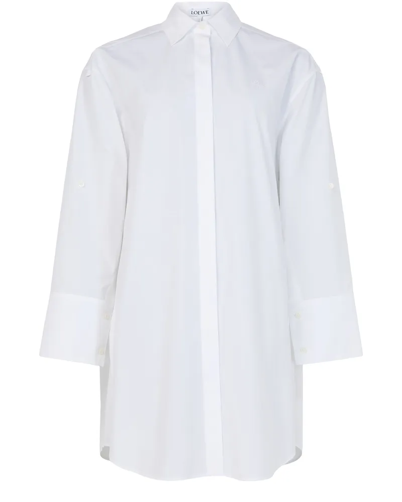 Loewe Hemdblusenkleid aus Baumwolle 