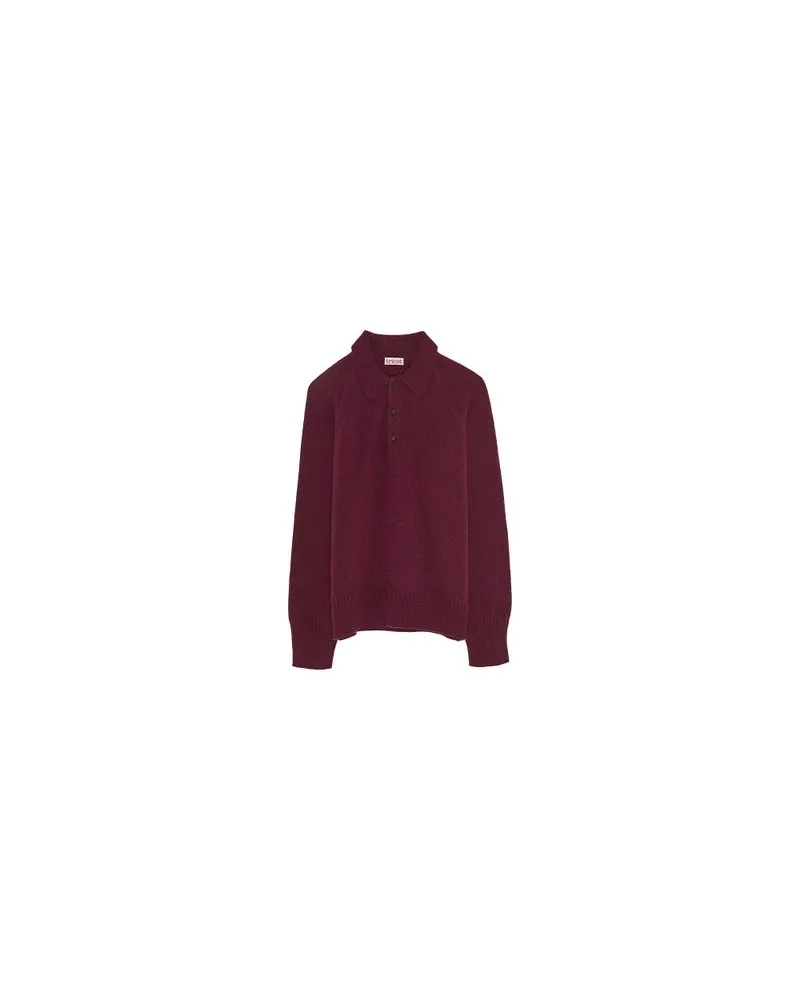 TRICOT Polo-Pullover Red