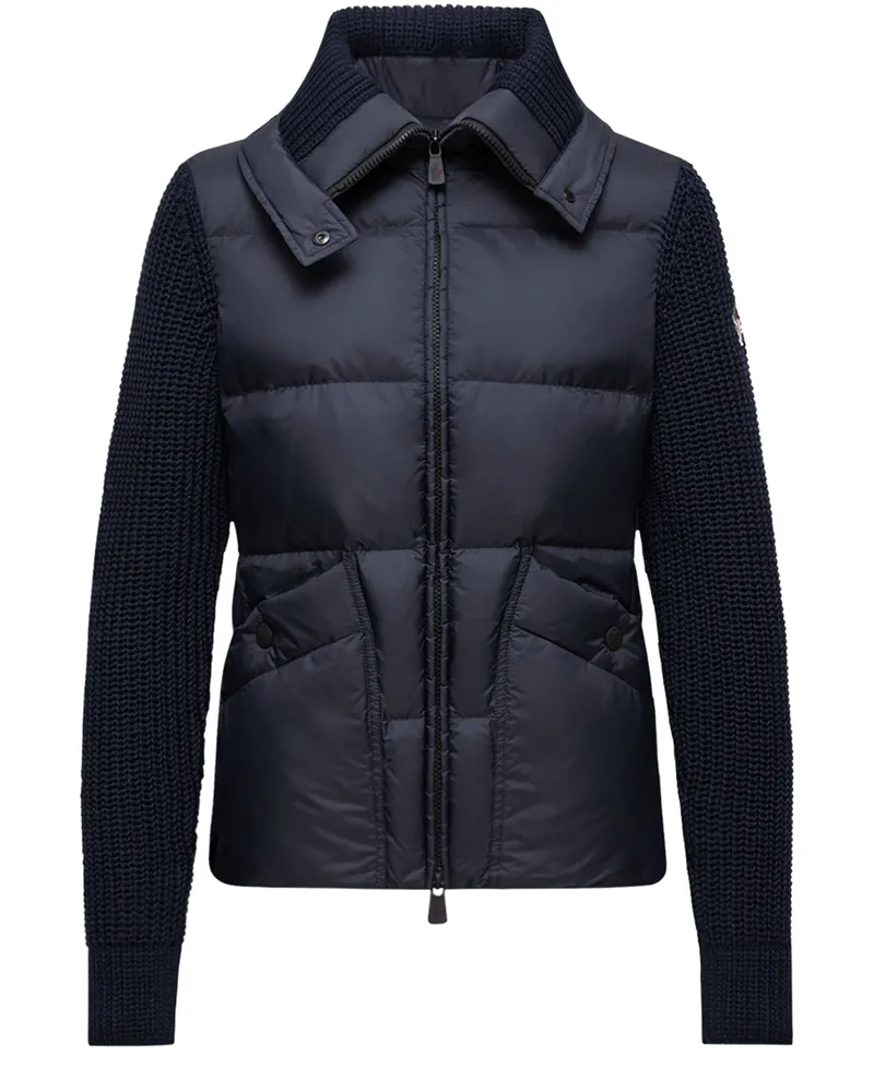 Moncler Jacke im Materialmix 