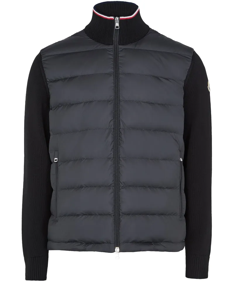 Moncler Jacke im Materialmix 