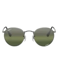 Ray Ban Runde Sonnenbrille Round Metal Legend Gold Metallized