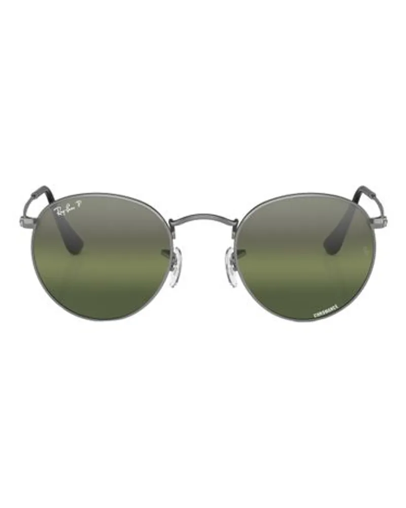 Ray Ban Runde Sonnenbrille Round Metal Legend Gold Metallized