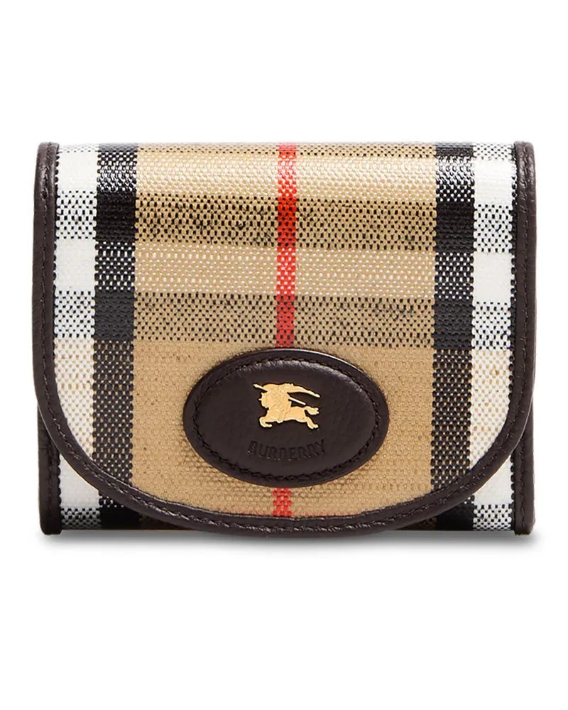 Burberry Kompakte Brieftasche Highlands Beige