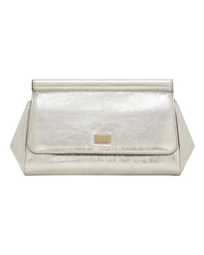 Dolce & Gabbana Handtasche Sicily Silver