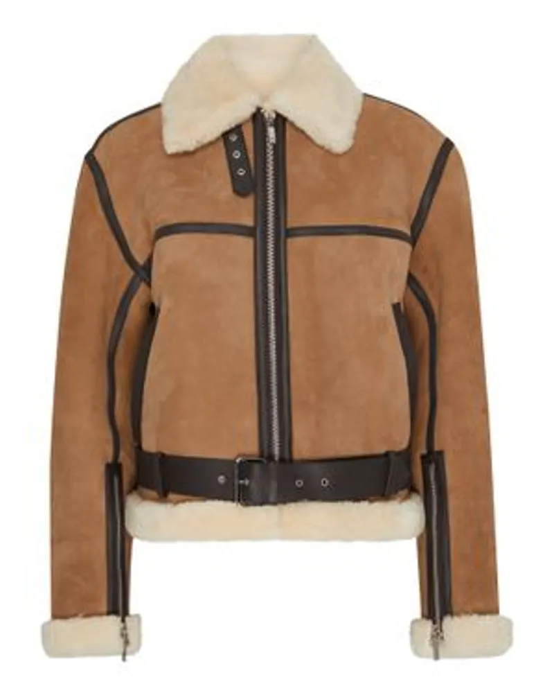 Totême Jacke Beige