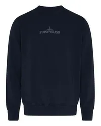 Stone Island Logo Sweatshirt Navy