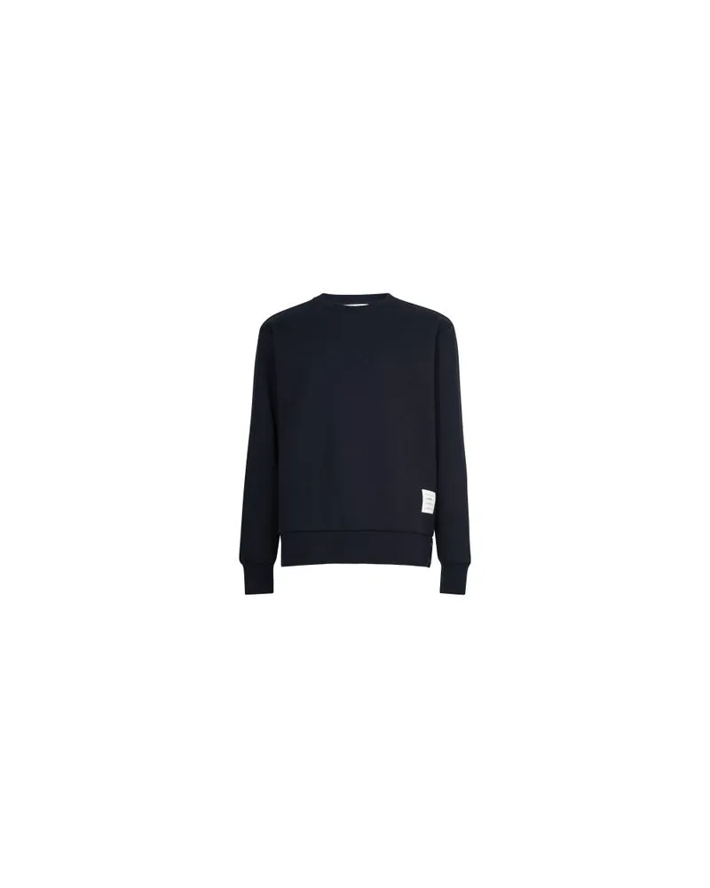 Thom Browne Sweatshirt Back Stripe Blue