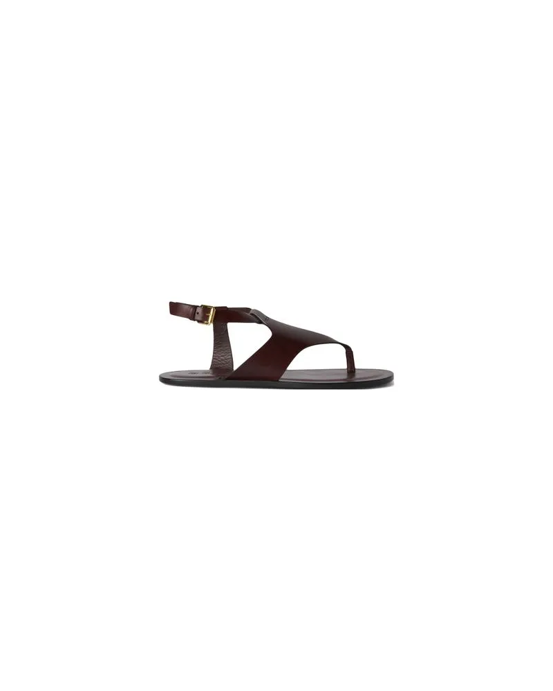 Loro Piana Sandalen Trani Red