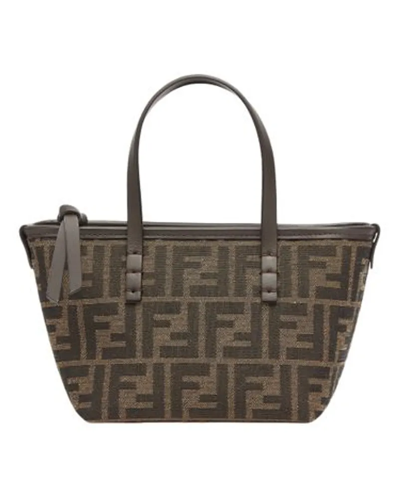 Fendi Shopper im Mini-Format Brown