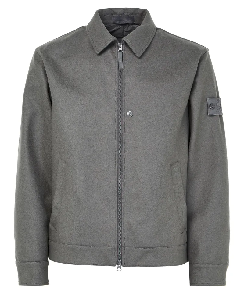 Stone Island Hemd mit Reißverschluss 