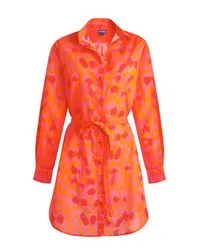 Vilebrequin Shirtkleid Orange