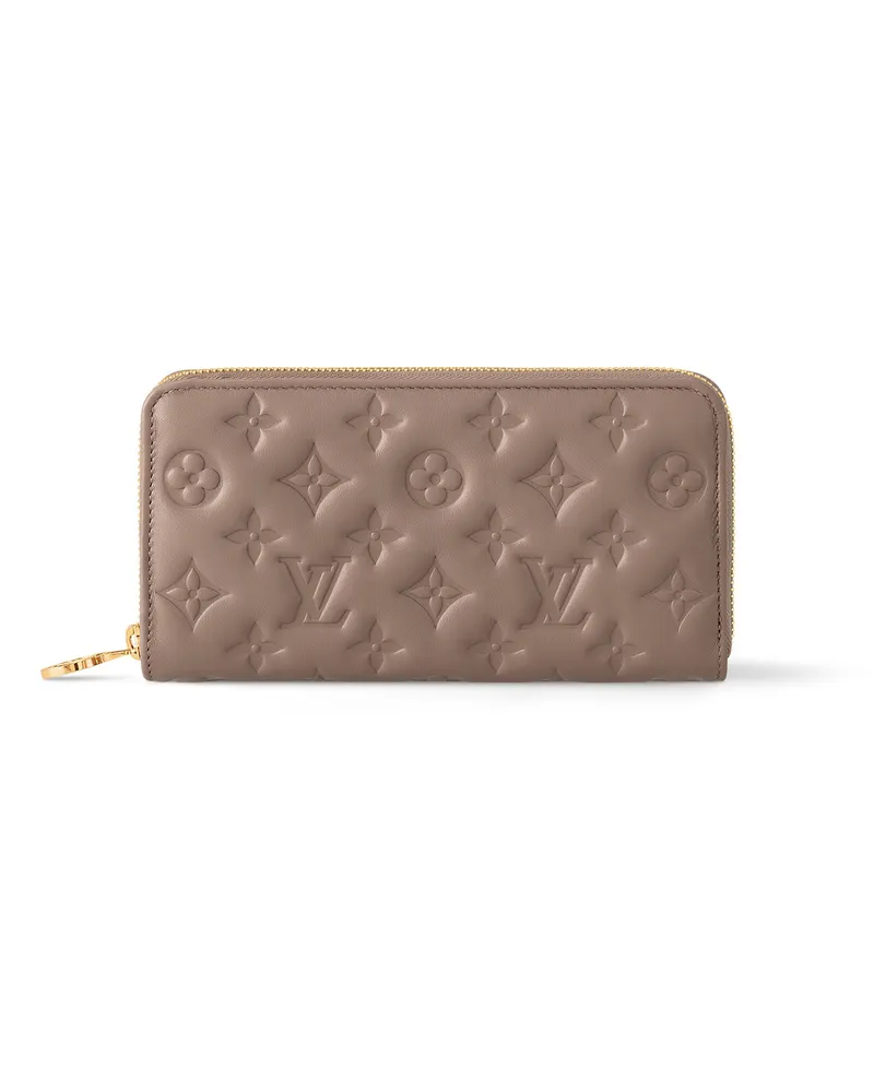 Louis Vuitton Zippy Geldbörse Beige