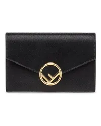 Fendi Portemonnaie Mit Tragekette Black